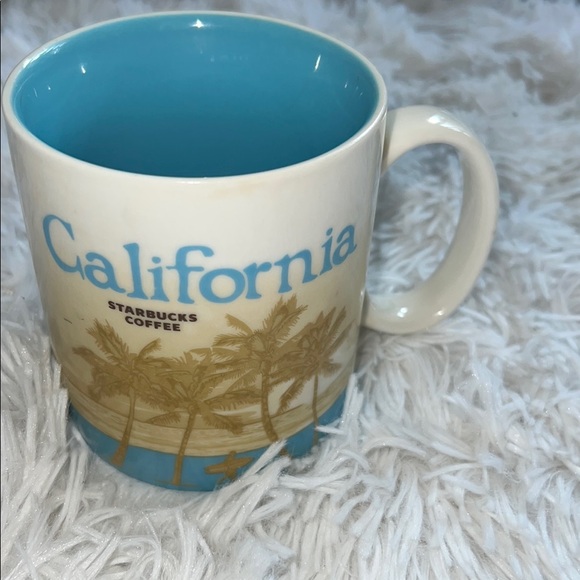 Starbucks Other - Starbucks California Global Icon Blue Coffee Mug Cup 16 Oz Collector Series 2011